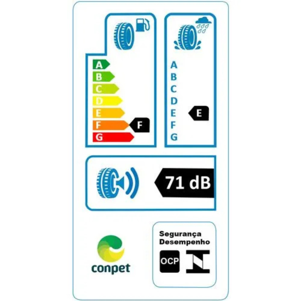 Kit 4 Pneu General by Continental Aro 13 175/70r13 82T Altimax One